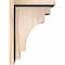 Ekena Millwork Mediterranean Smooth Corbel w/Backplate, Douglas Fir, 7 1/2"W x 10"D x 14"H COR08X10X14MED01SDF - alternate 2